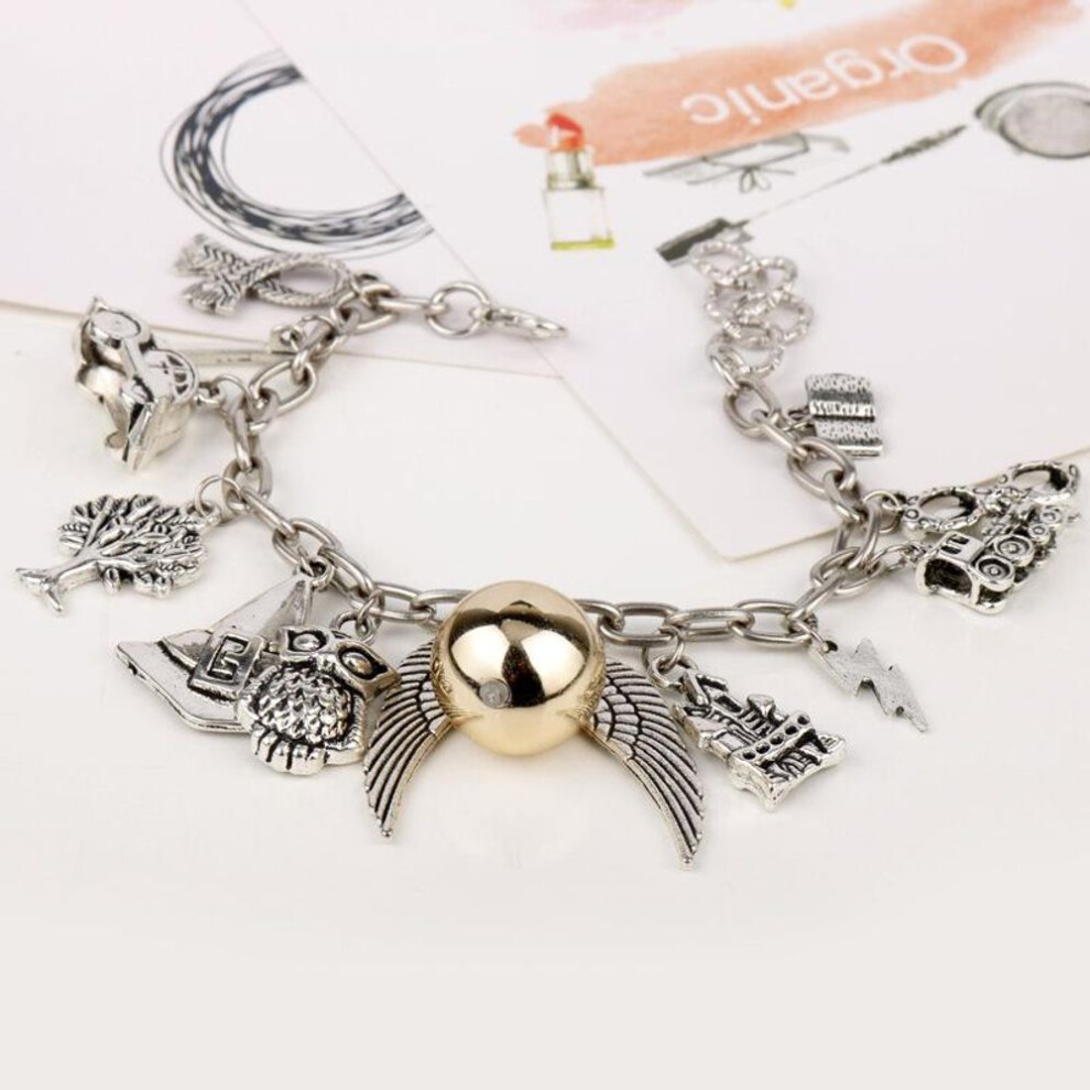 Retro Unisex Potter Bracelets Wristband Chain Bracelet Bangle Wirst Band