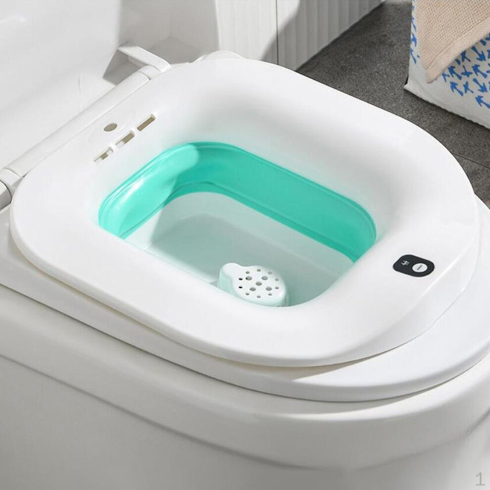 Electric Bath For Toilet Seat Bathroom Portable Tub Basin Soothes Cleanse, Postpartum,