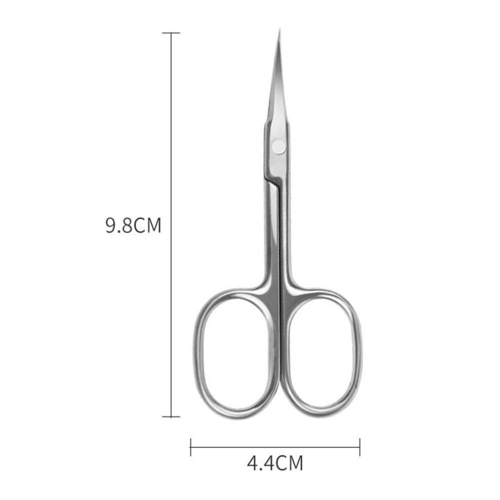 (silver, 1pc) Cuticle Nippers Scissors Nail Clipper Trimmer Dead Skin Remover Cuticle Cutter Manicure Supplies Professional Tool