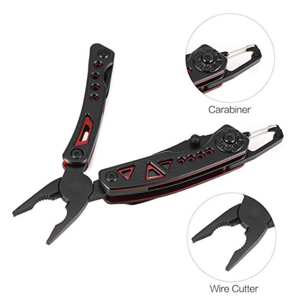 Multifunctional Multi Plier Knife Tactical Camping Portable Clamp Survival Tool Kit