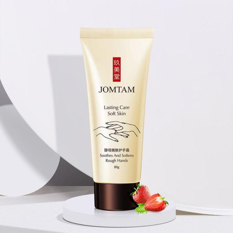 (as the picture) Jomtam Yeast Rejuvenating Hand Cream Skin Care Anti Aging Hand Cream Refreshing Nourishing Moisturizing Hand Care Hand Cream