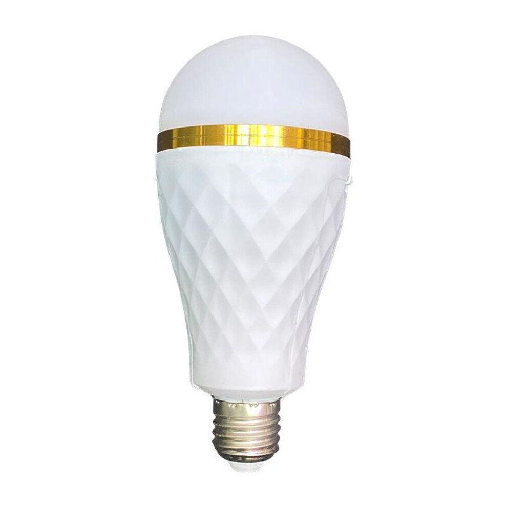 (as the picture, 6500K Cold White) 1pc Led Bulb Light Smart Charging Chip Power Failure Emergency Home 18650 Battery Flicker-free Detachable Emergency Bulb