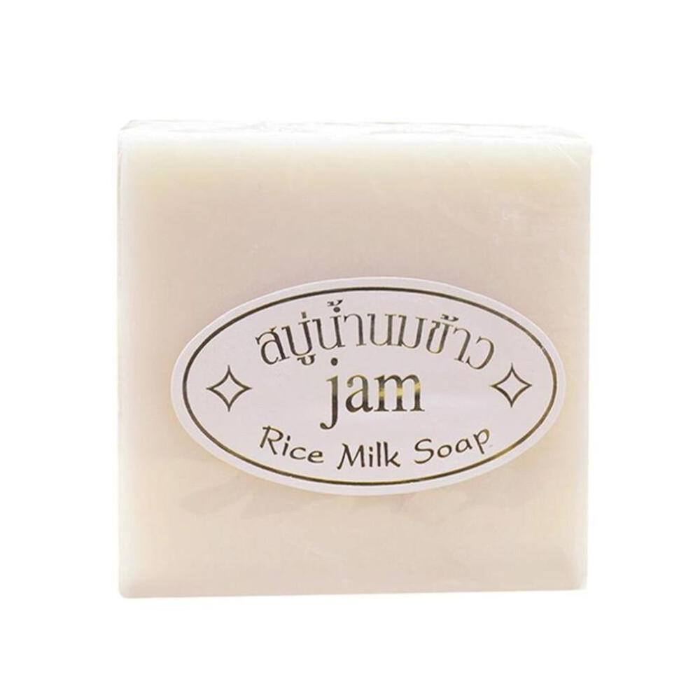 Handmade Rice Milk Soap Collagen Vitamin Skin Whitening Acne Pore Removal Moisturizing Bleaching Rice Milk Soap