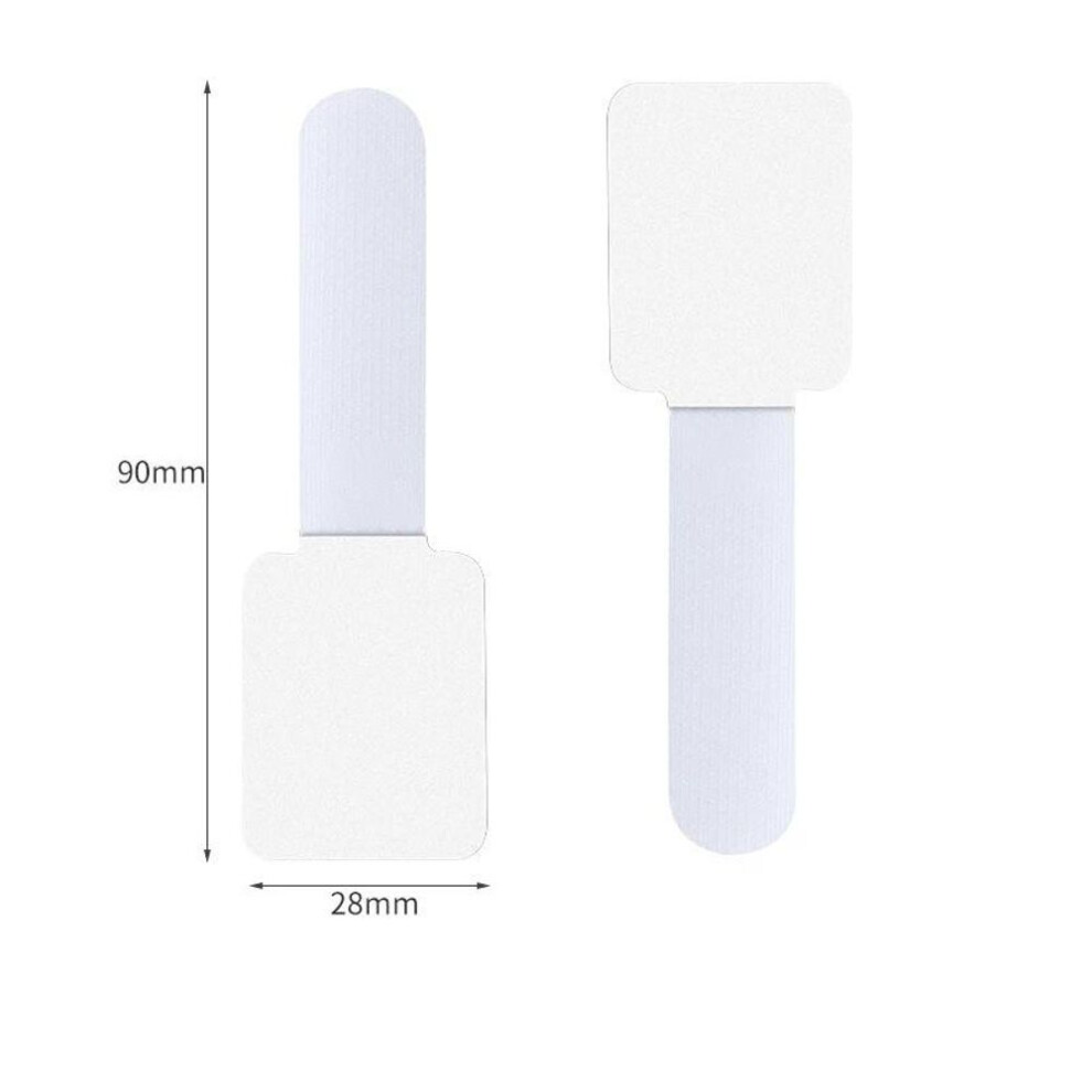 (white, 50PCS) Reusable Cable Ties Fastening Wire Organizer Cord Rope Holder Self Adhesive Adjustable Cord Organizer Straps Desk Management