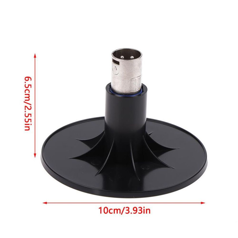 (as the picture) Black Suction Cup Adapter With 3xlr Love Machine Connector For Telescopic Linear Actuator Attachment Holder