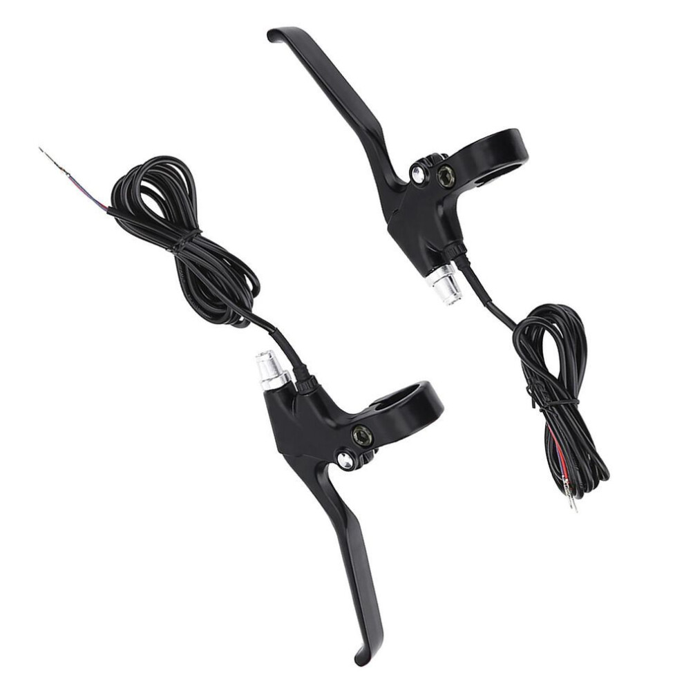 1 Pair  2 Wires Left & Right E   Electric Brake Lever Replacement Parts