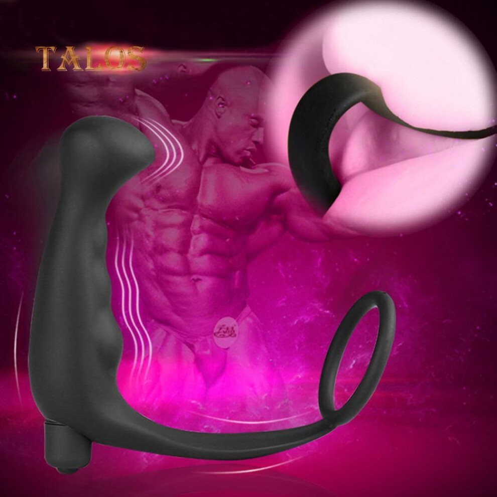Men Anal Vibrator Butt Plug Silicone Ring G-Port Prostate Massager Masturbator Adult Sex Toys
