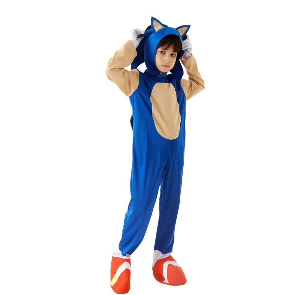 (blue, M) Children&apos;s Baby Cartoon Cute Animal Shape Children&apos;s Clothing