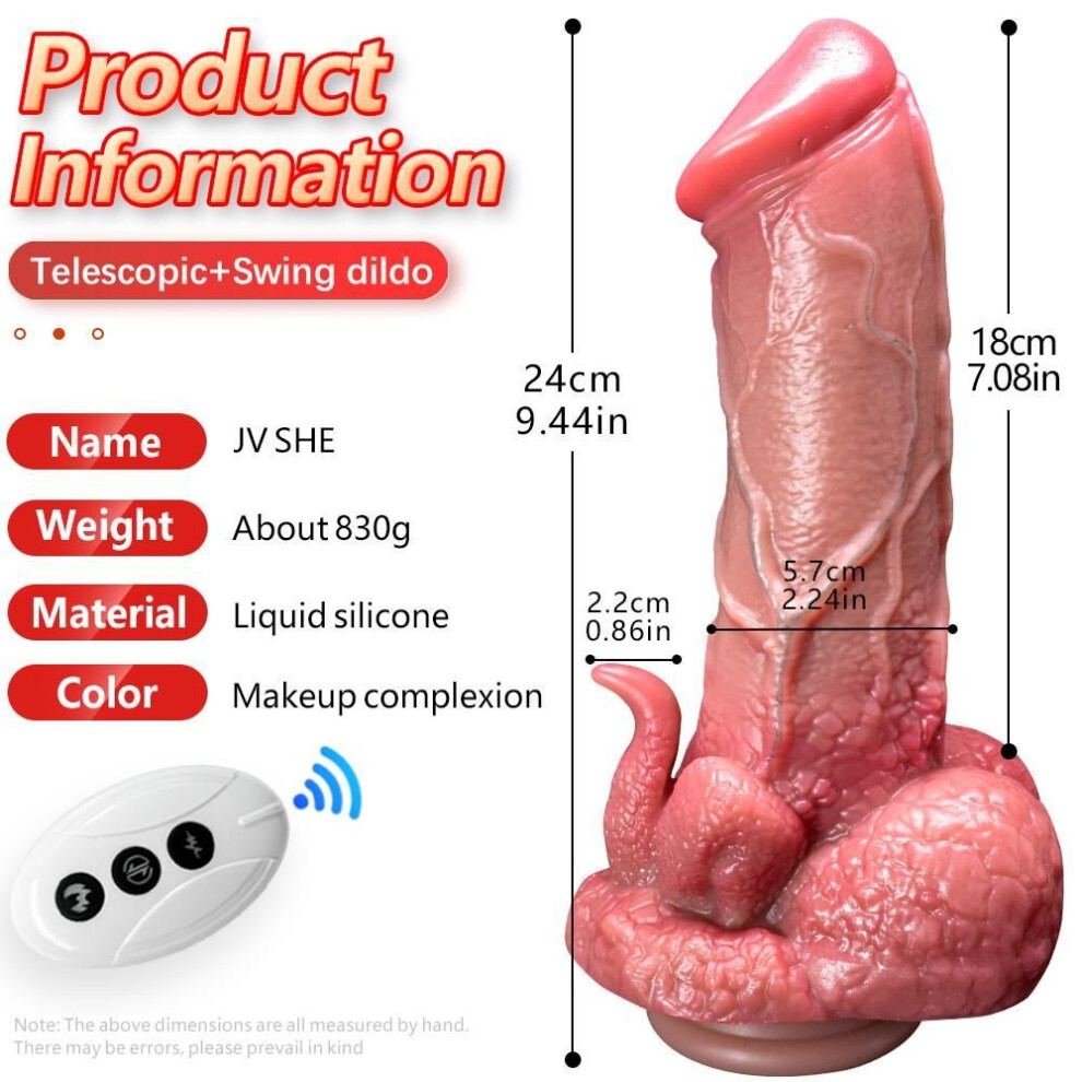 Super Powerful Remote Control Electric Giant Tongue Robust Simulation Vibrator Dildo Dildo Female Gun Machine Masturbator Sex Toys