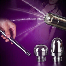 (1 Set) Anal Douche Shower Head 3 Nozzle Vaginal Cleaning Colonic Irrigation Enema Kit