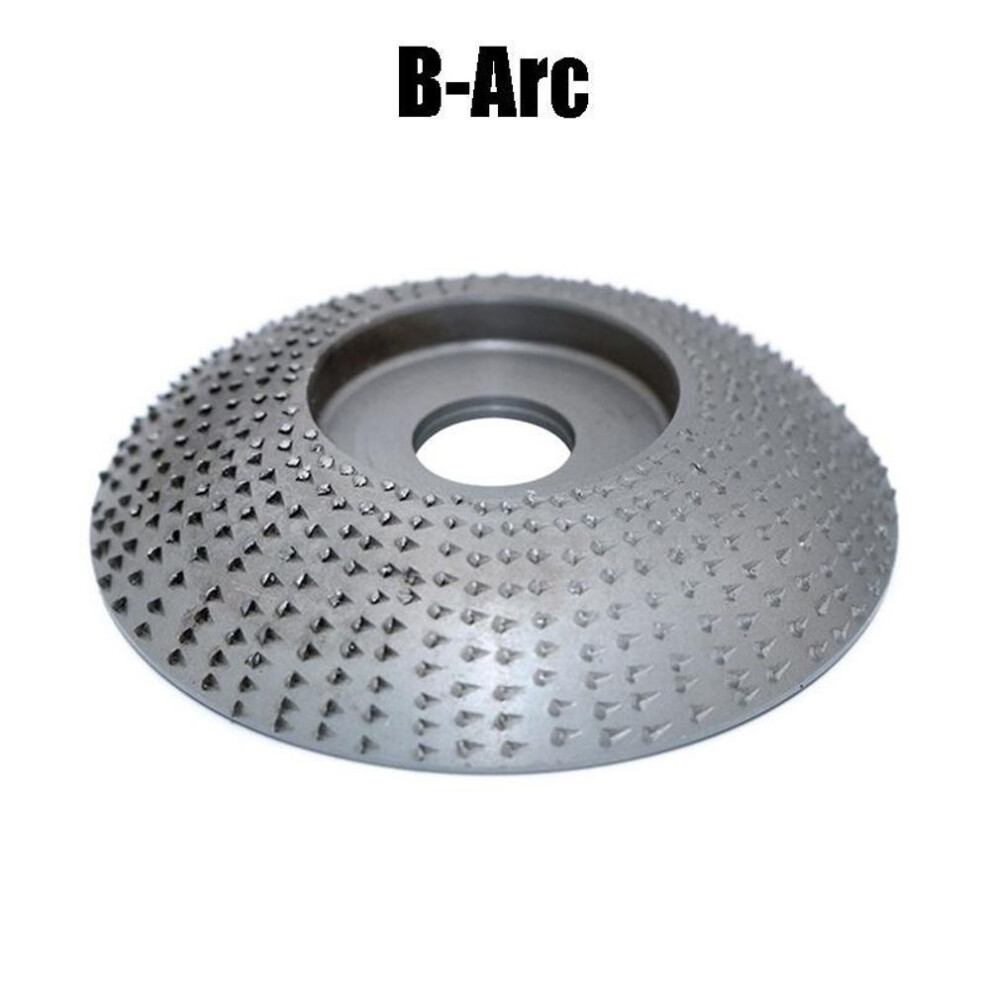 (B-Arc) Wood Angle Grinding Wheel Sanding Carving Rotary Tool Abrasive Disc For Angle Grinder