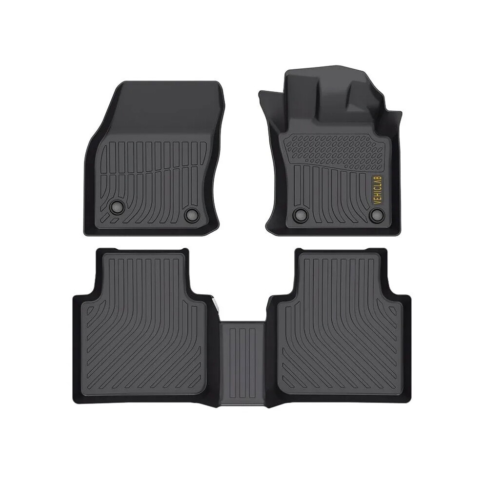 Vehiclab Volkswagen Tiguan Allspace 2018-2024 - 3D/5D Moulded Tpe Car Mats Rhd