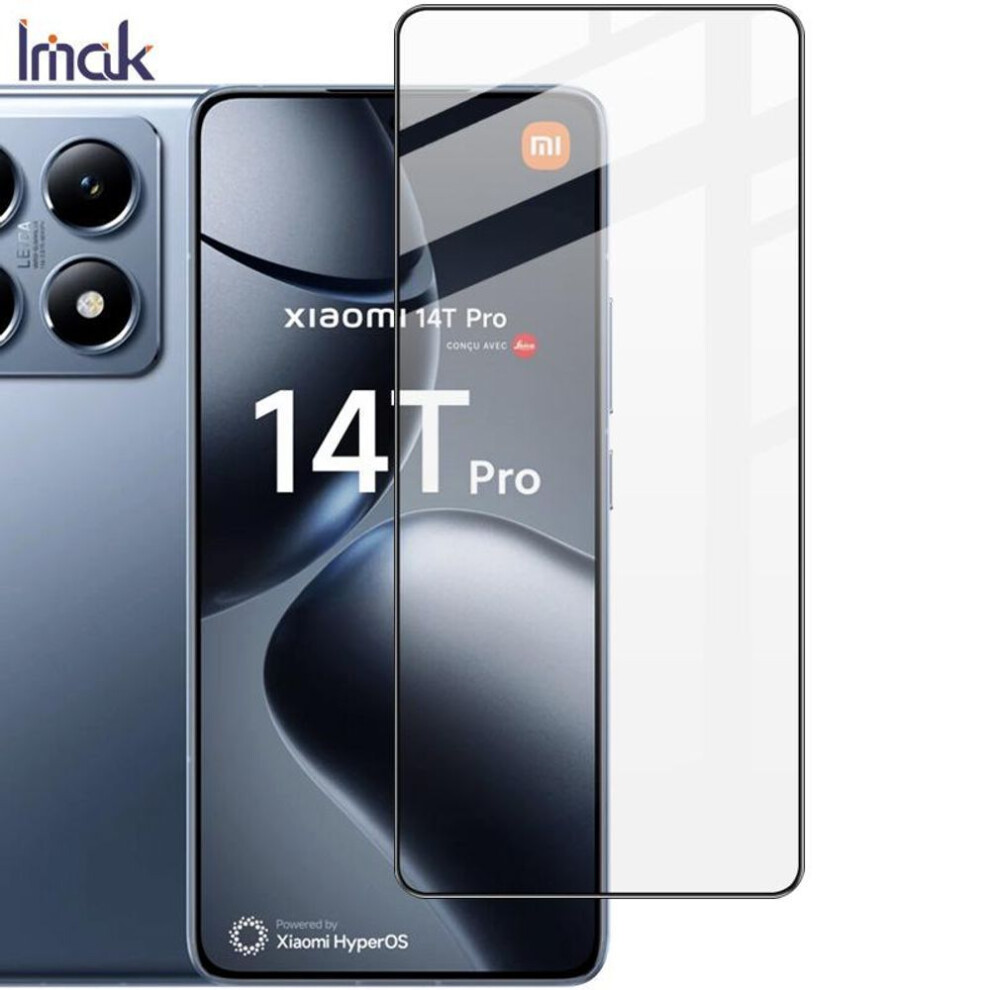 (as the picture, MI 14T Pro 5G) For Xiaomi MI 14T Pro 5G Glass IMAK Full Coverage Tempered Glass Film Pro+ Series