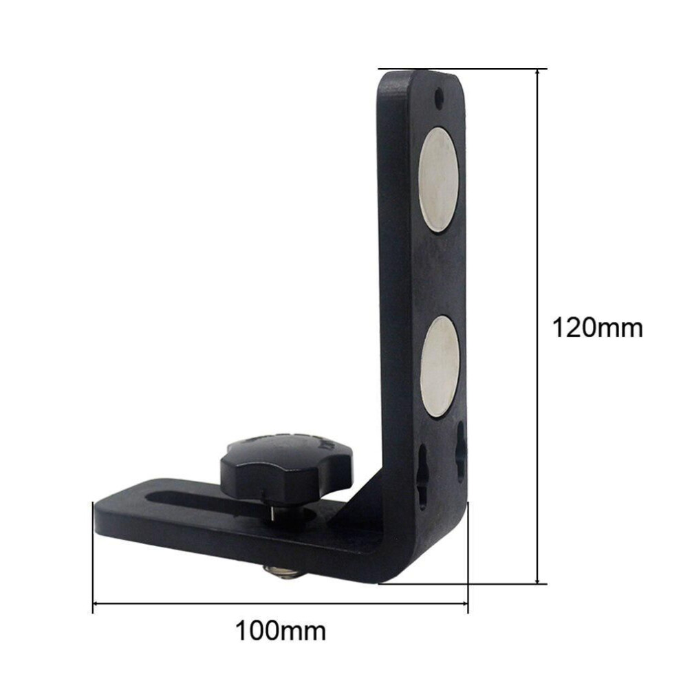 Ketotek L Laser Bracket Supper Strong Magnetic Laser Leveling Support Attracts For 5/8 &apos;&apos; Laser Level