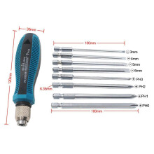 9 in 1 Mini Screwdriver Set Magnetizer Screwdriver Phillips / Slotted Screwdrivers Repair Tools