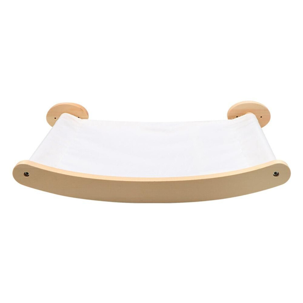 1piece Wooden Wall Mounted Pet Hammock For Cat For Sleeping