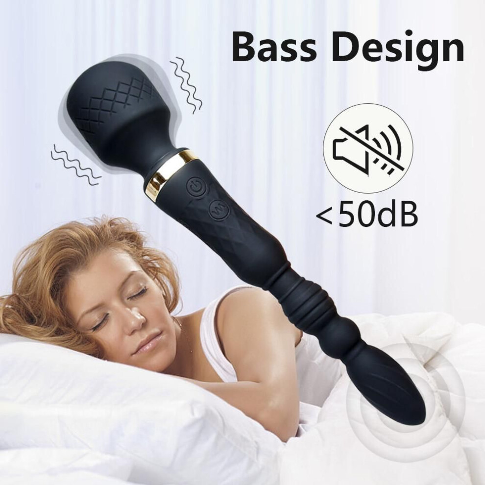 (as the picture) Powerful Dildo Vibrator Av Magic Wand G-spot Massager Sex Toy For Women Couple Clitoris Stimulator Goods For Adults