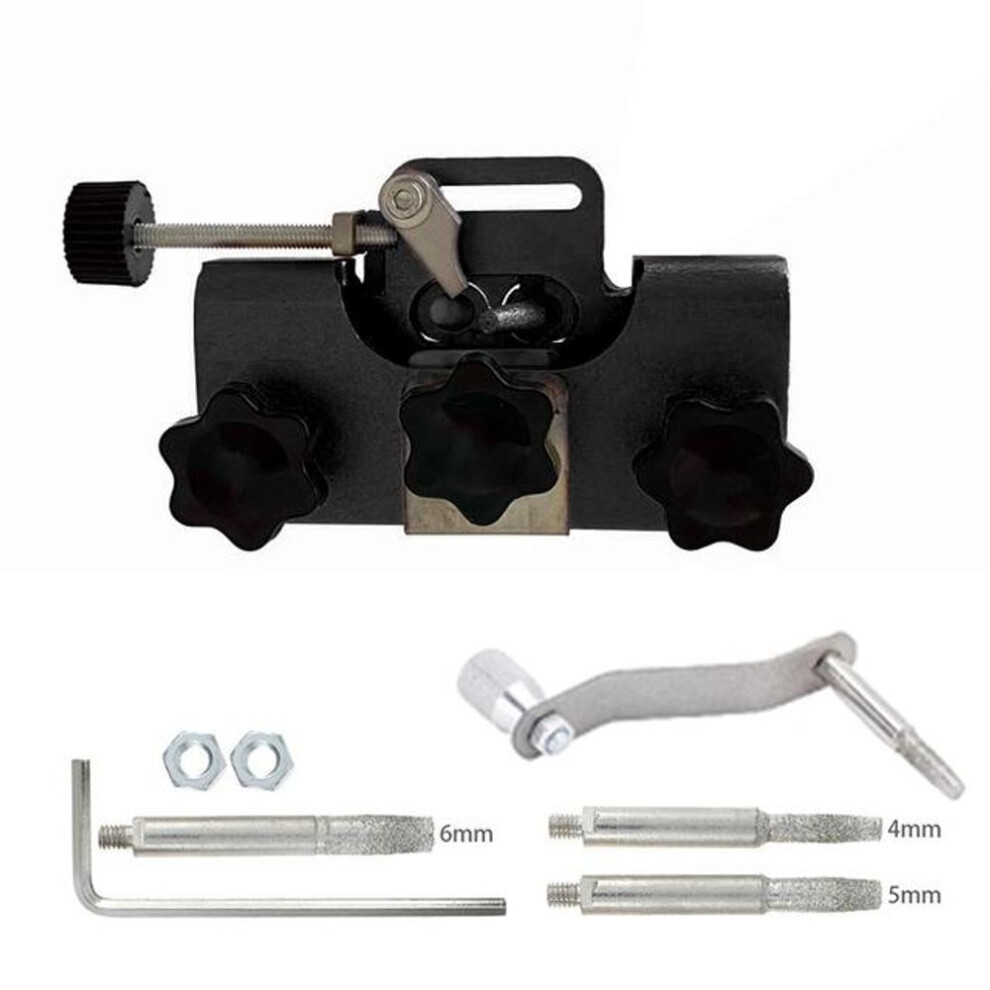 (black) Original Chain Saw Sharpeners Portable Chainsaw Chain Sharpening Woodworking Grinding Stones Electric Chainsaw Grinder Tool