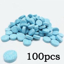 (100pcs) Effervescent Tablets for Home Washing Machine, No Bacteria