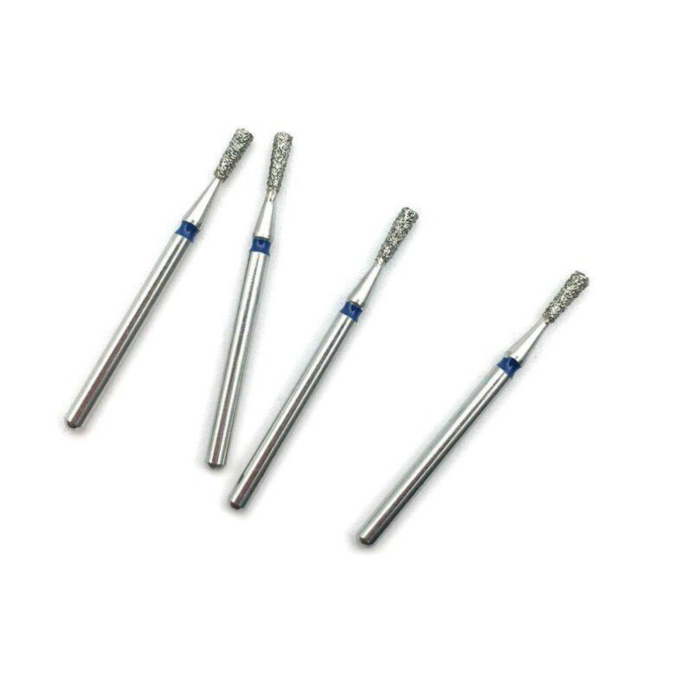 10PCS Dental High Speed Burs High Diamond Burs for Polishing Tooth Preparation Speed Handpiece Turbine Accessories SI-X50