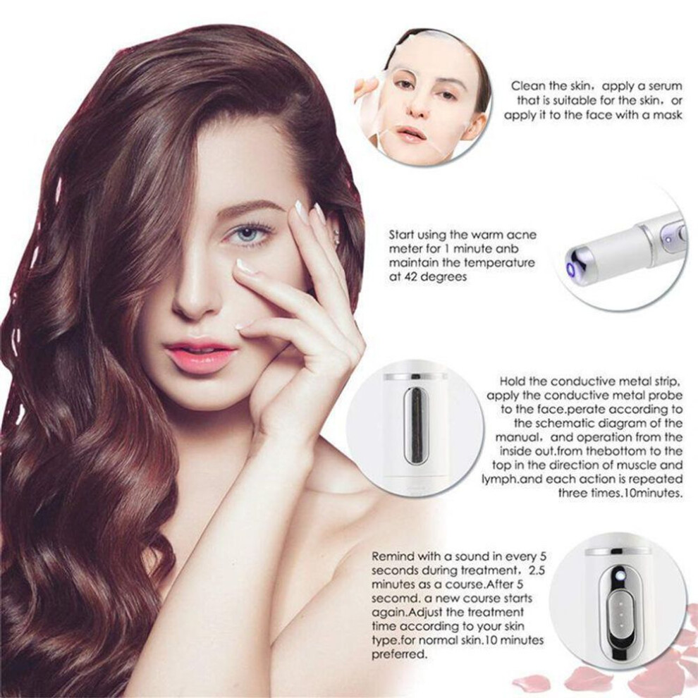 Portable Laser Wrinkle Remover Heath Blue Light Therapy Varicose Veins Treatment Laser Pentreatment Acne Laser Pen Massage Relax