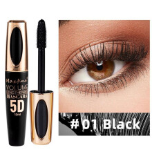 (black) 5D Silk Fiber Lengthening Mascara - 5 Colors