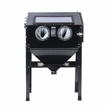 220L Sand Blasting Cabinet Sand Blaster Abrasive Grit Shot Blast