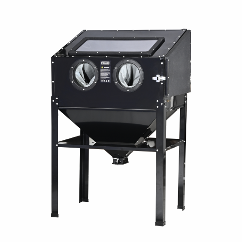 220L Sand Blasting Cabinet Sand Blaster Abrasive Grit Shot Blast 2