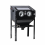 220L Sand Blasting Cabinet Sand Blaster Abrasive Grit Shot Blast 4