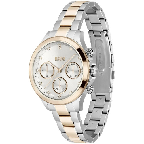 Hugo Boss BOSS 1502564 WOMEN'S WATCH SILVER DIAL SILVER BRACELET SILVER CASE 2