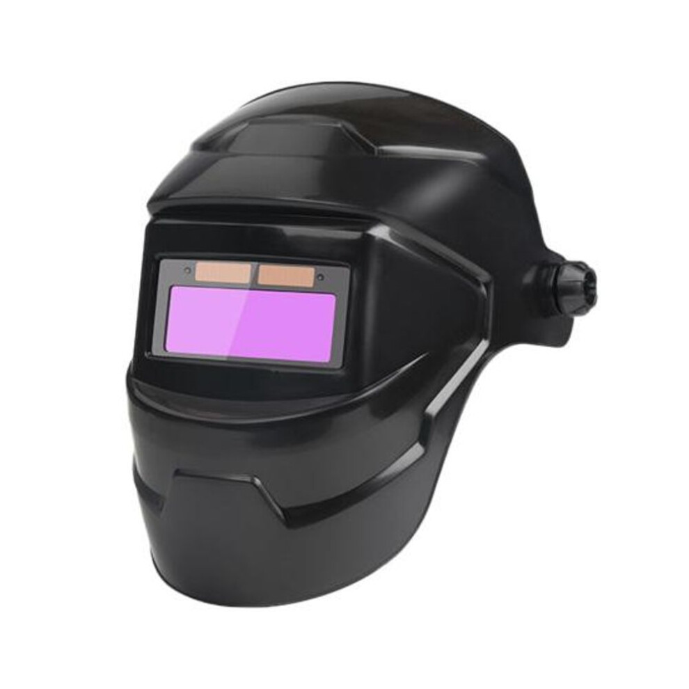 (black) Protective Grinding Helmet Durable High-quality Solar Powered Welding Shield Hood For Industrial Welding Glasses Auto Darkening