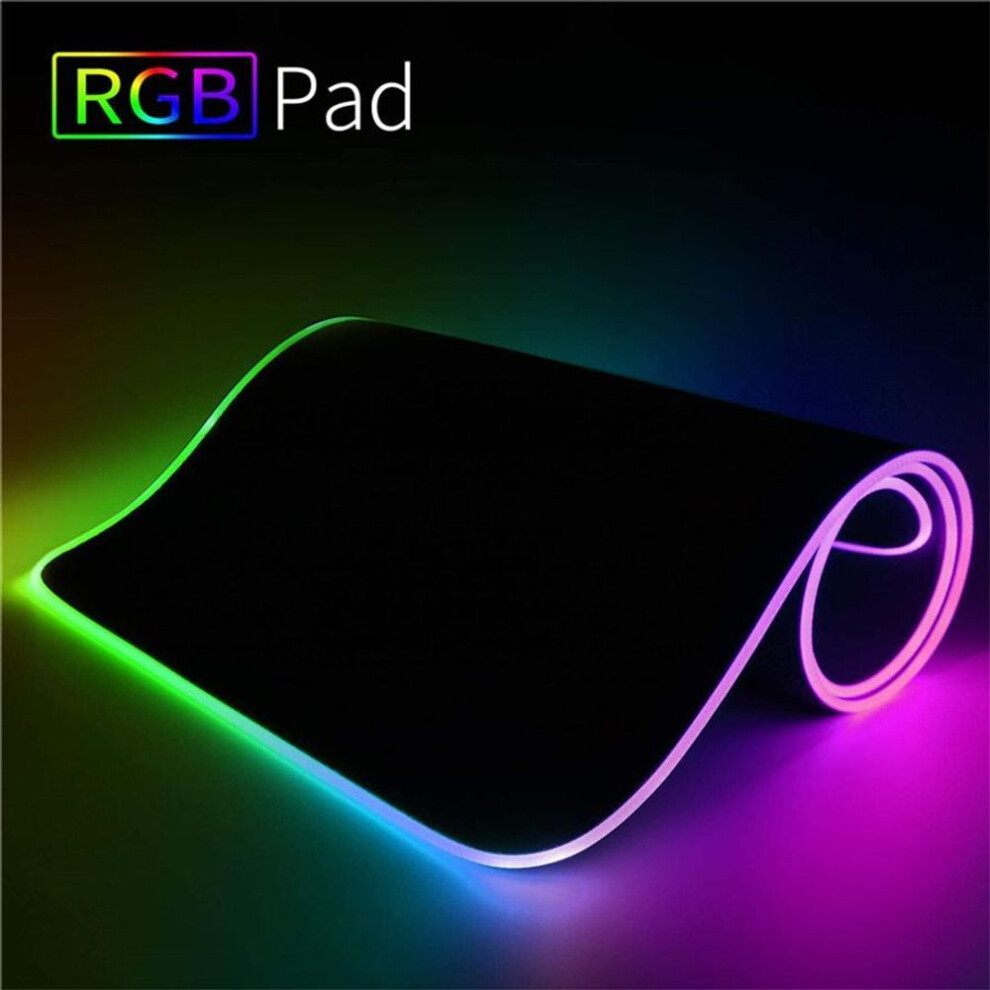 Rgb Gaming Mouse Pad Led Computer Mouse Pad With Backlight Carpet For Keyboard Desk Mat