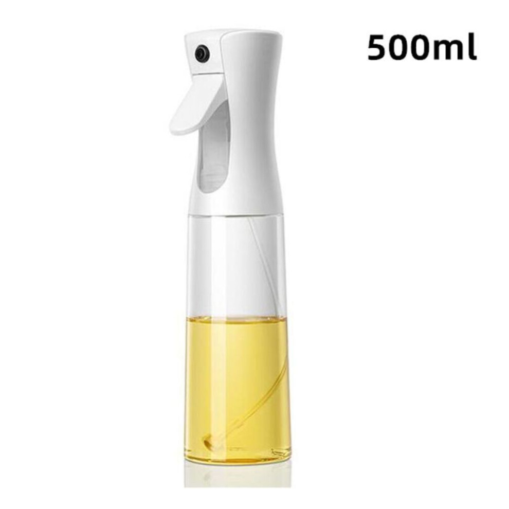 (white, 500ml) 500ML oil spray bottle  kitchen Household air fryer Oil spray bottle Edible oil spray bottle spray bottle Atomizing atomized oil tank