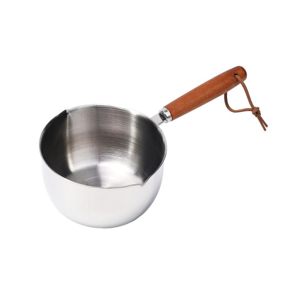 (500ml) Oil Pan Stainless Steel Hot Sauce Small Pot Cooking-Butter Melting Pot