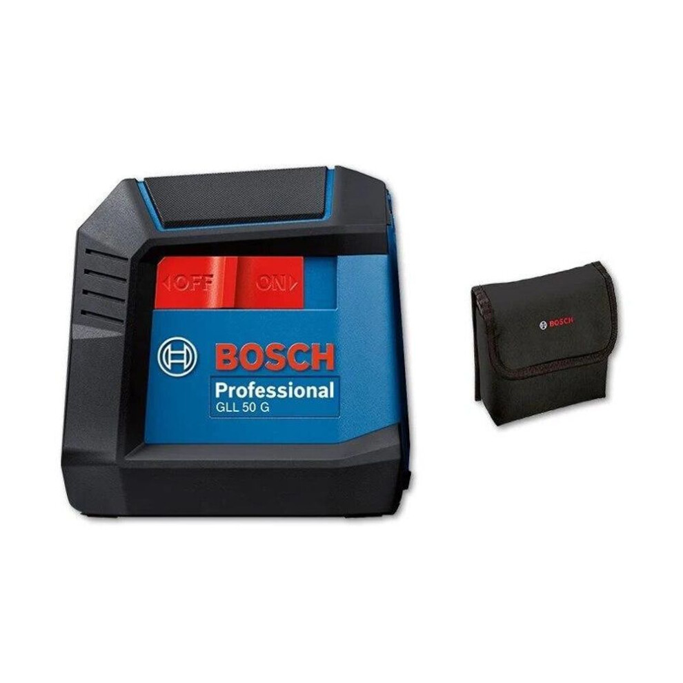 Bosch Laser Level Green Gll50g 2 Lines Level Ip55 15m Self-leveling Horizontal & Vertical Cross Super Powerful Measuring Tools