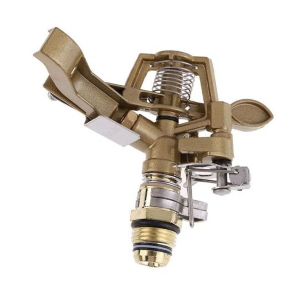 360 Degree Rotary Garden Water Sprinkler Spray Nozzle 1/2inch Rocker Arm Tool