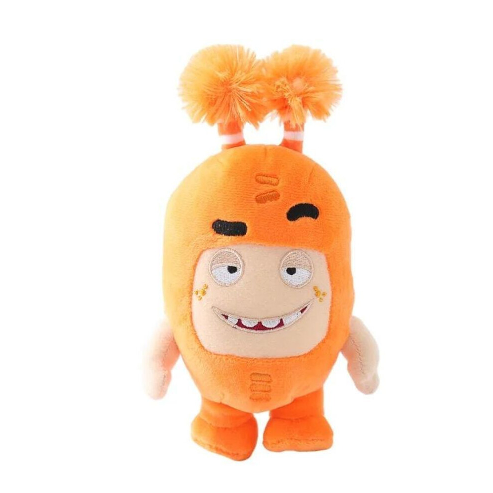 (, 18Cm) Oddbods Plush Toy Funny Plush Toys Cartoon Anime Doll Holiday Gift Orange
