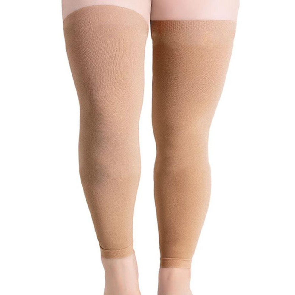 (6XL) Plus Size 1 Pair Women Men Compression Stockings Stress Relief Sports Socks Compression Socks