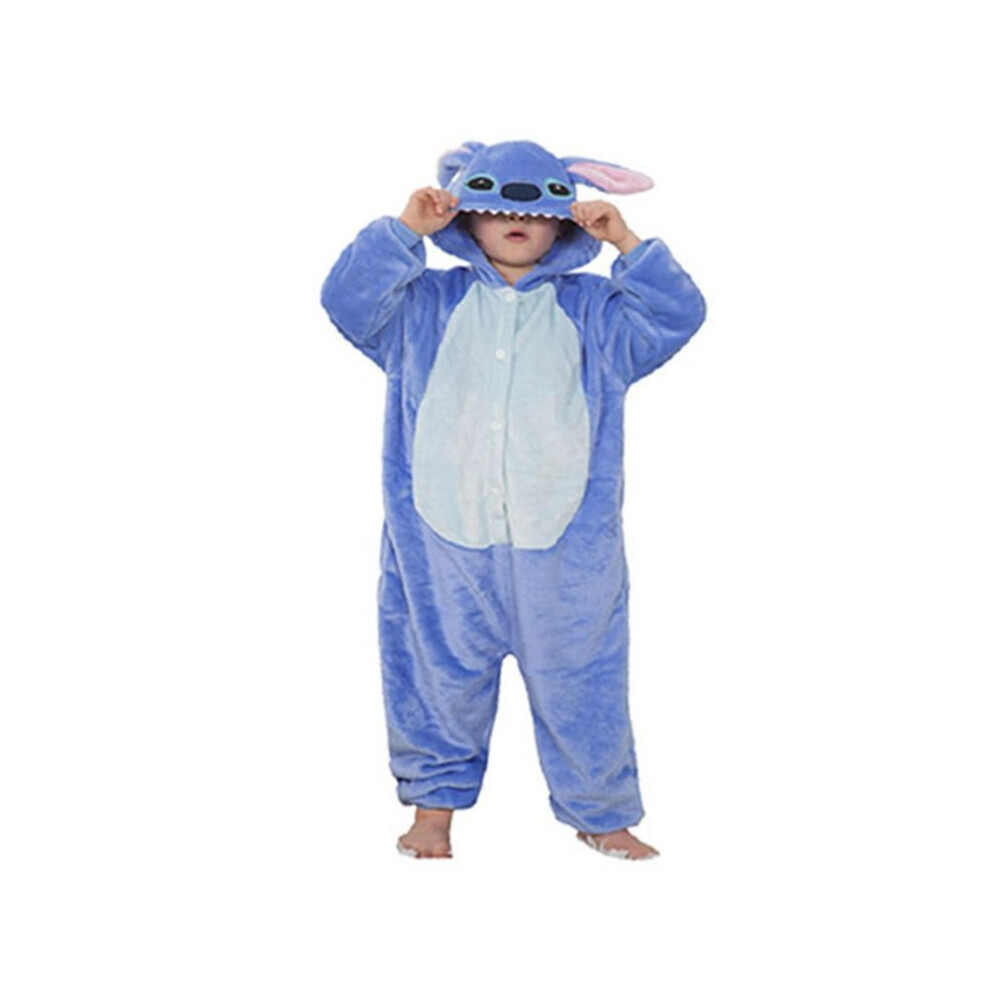 (blue, 140) Children&apos;s Cartoon Pajamas Home Party Ball Role Play Set Jumpsuit Set Home Pjamas Soft Party Surprise Pjamas