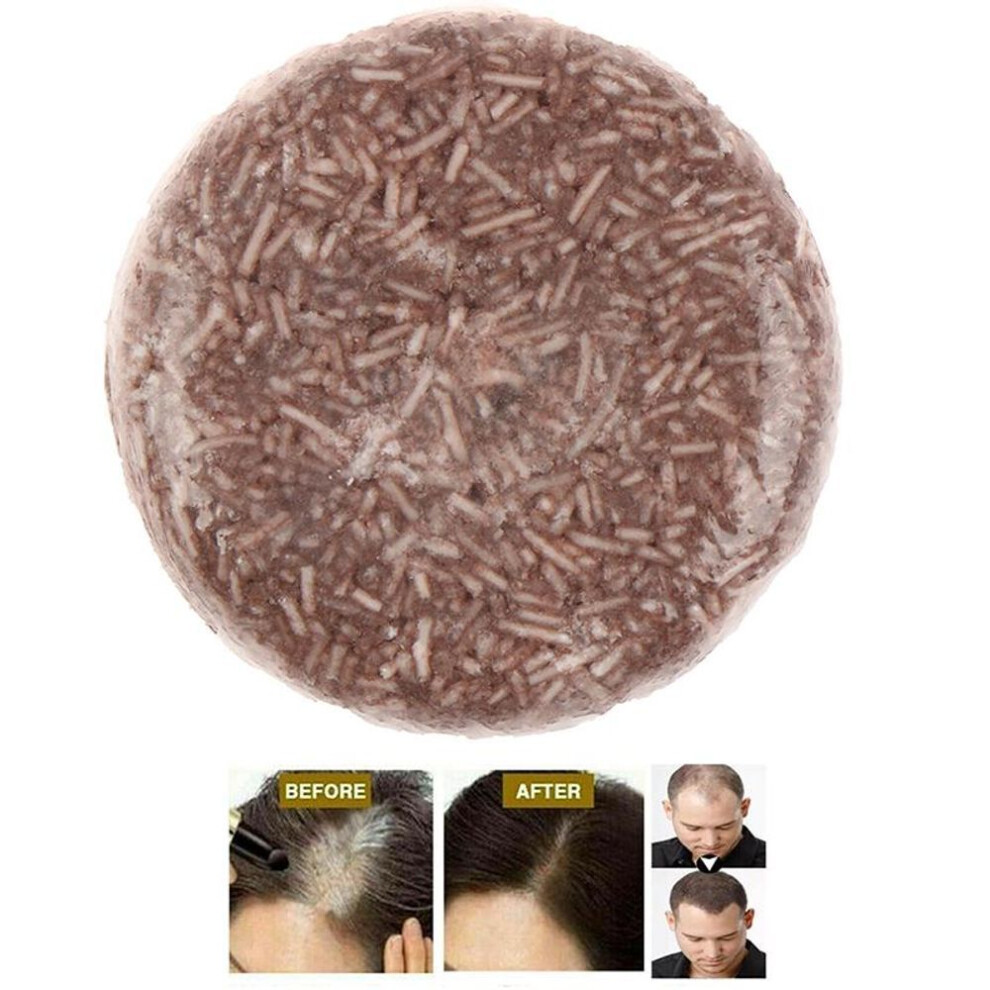 Hair Darkening Shampoo Bar 100% Natural Organic Conditioner Repair Care