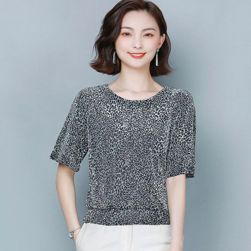 (XXL, silver) Red Black Shine Women Blouses Plus Size Women Shirts Glitter Woman Shirt Tops Fashion Elegant Shiny Sequin Blouse