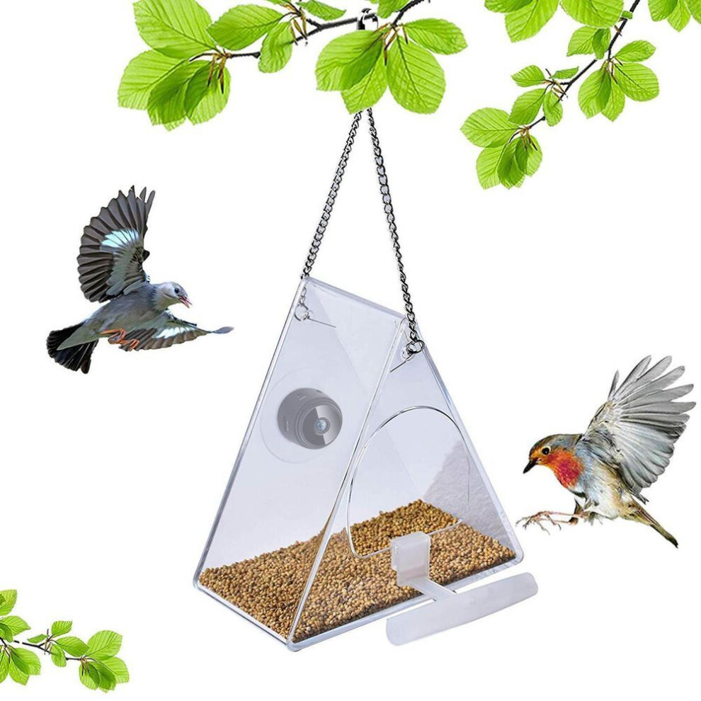 Bird Feeder With Camera, Hd 1080p Version Camera, Wifi Hotspot For Remote Connection