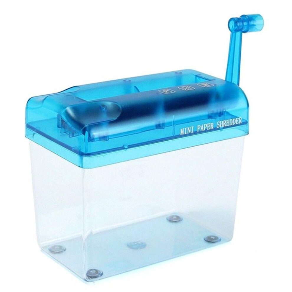 Mini Desktop Hand Paper Shredder Manual Hand Paper Shredders