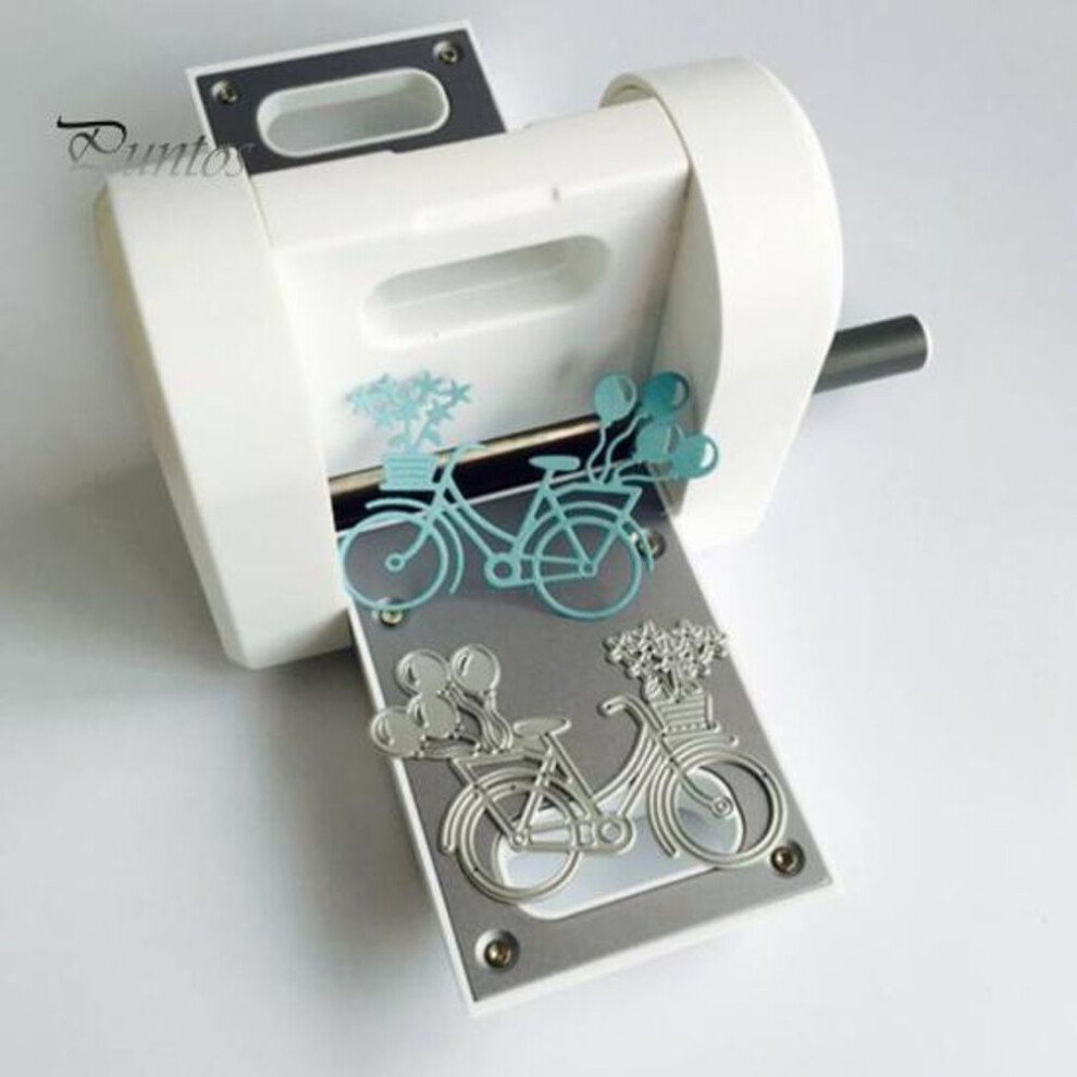 Manual Hand Shake Cutting Dies Embosser DIY Scrapbook Crafts Embossing Machine