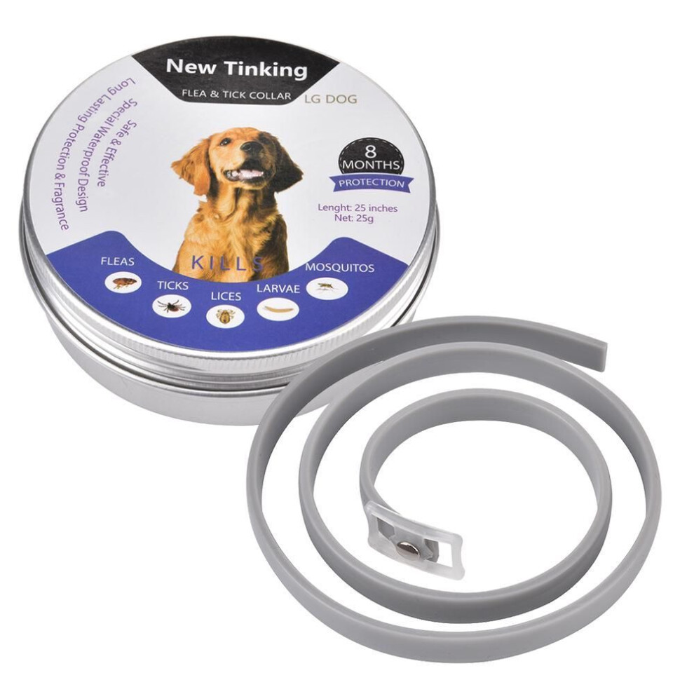 (as the picture) Dog collar adjustable tick collar dogs water resistant fleas treatment insect