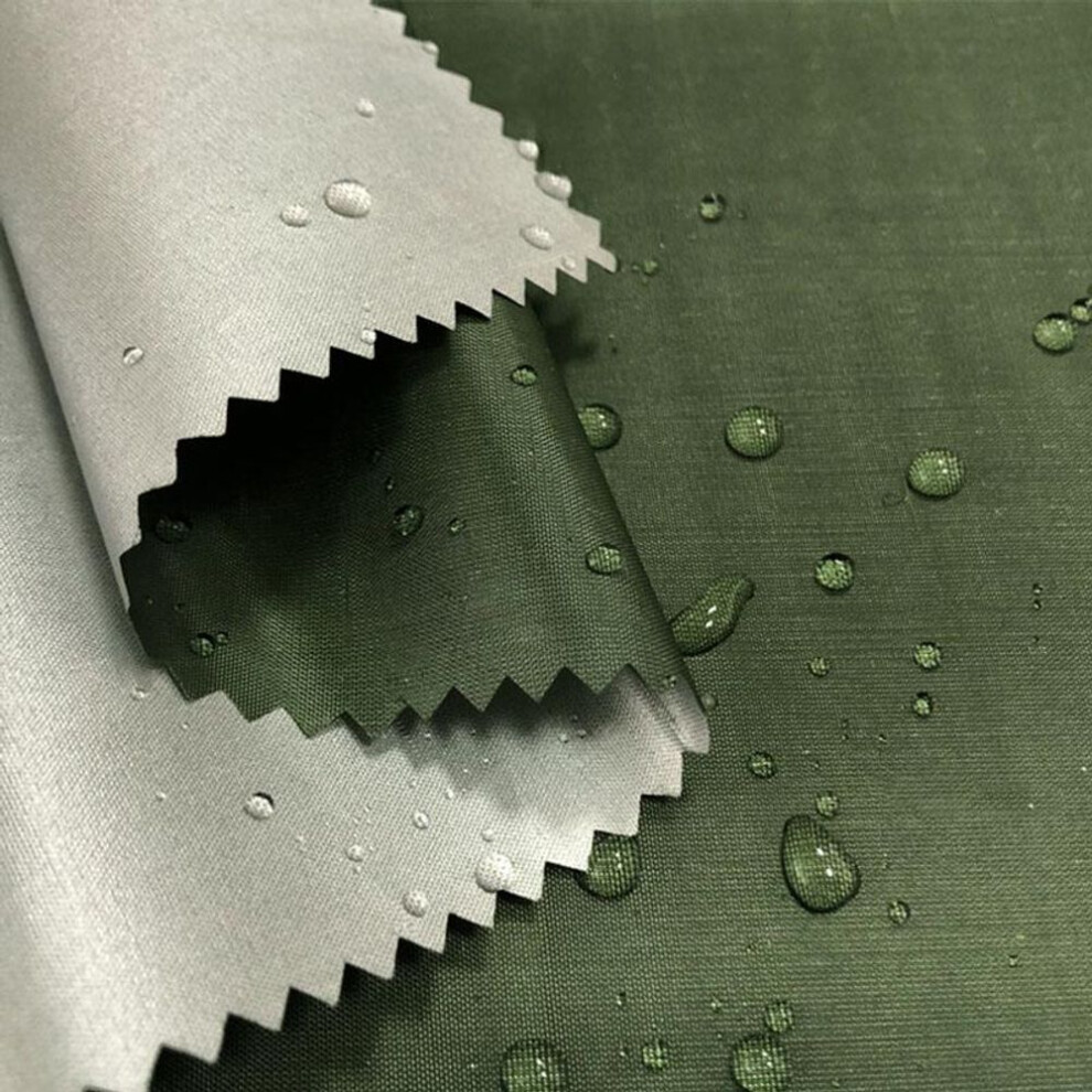 (army green) 1pc Screen Tent Sunshade 210t Oxford Cloth Waterproof Fabric Silver Coated Thin Awning