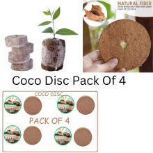 COCO DISC ORGANIC COCONUT FIBRE PACK OF 4