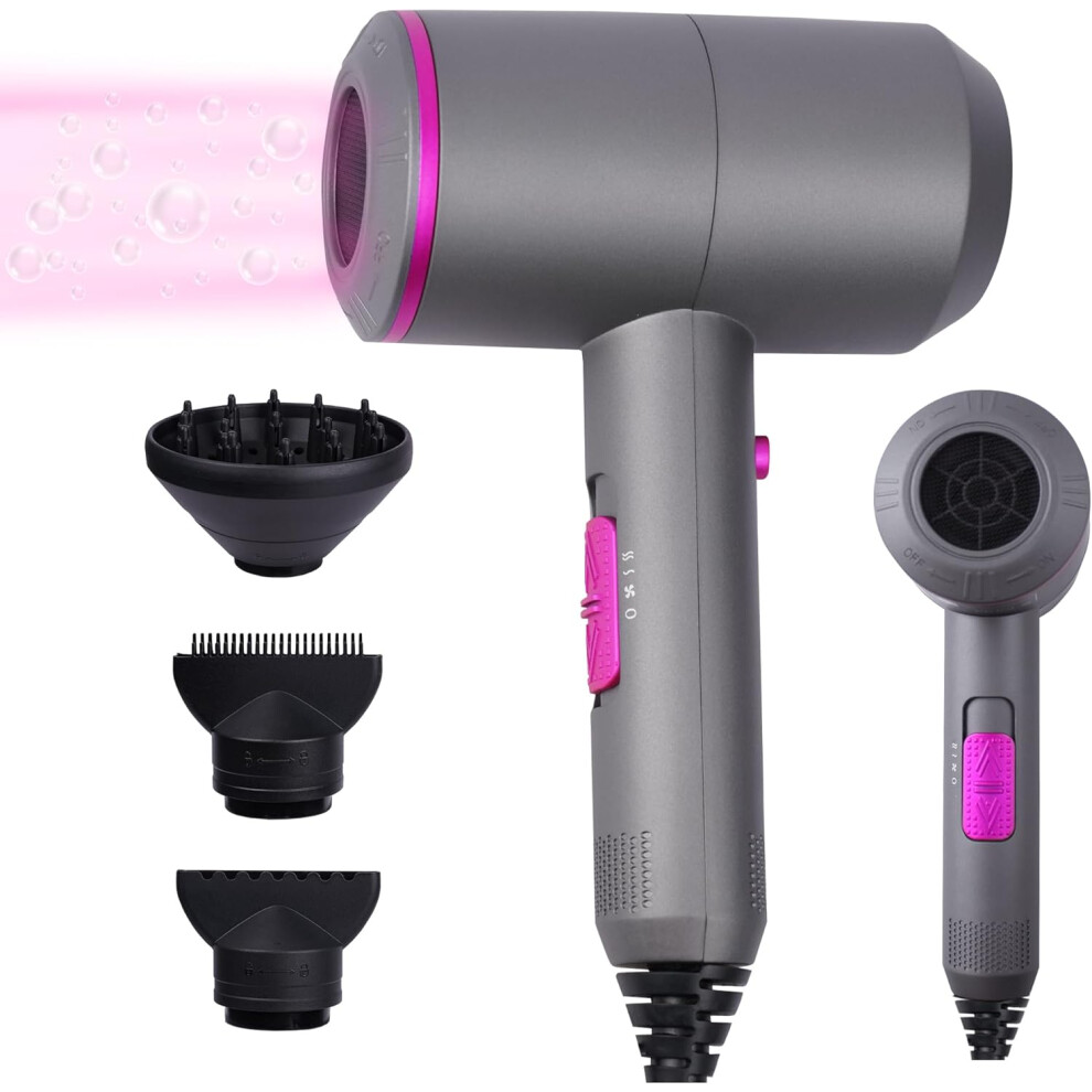 Alivio Lightweight 2 Speed 3 Heat Setting Professional Ionic Hairdryer