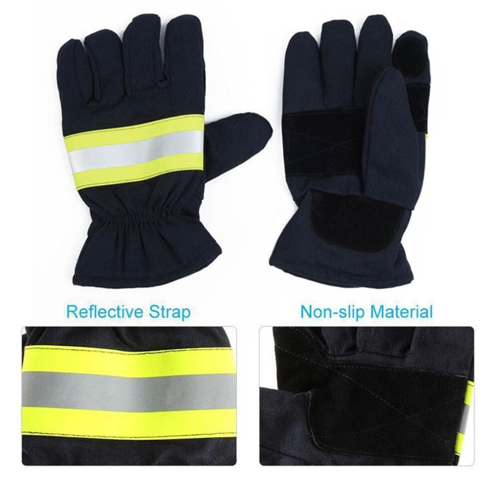 Firefighting Gloves Anti-fire Gloves Heat Proof Gloves Fire Proof Flame-retardant