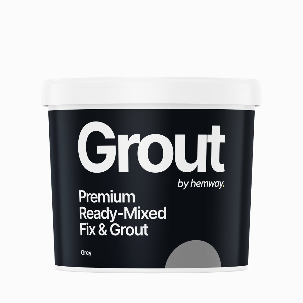 Hemway - Ready-Mixed Grout & Fix Adhesive - Grey